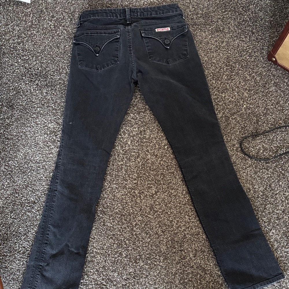 Hudson Jeans Women's Dark Gray Straight Leg Jeans